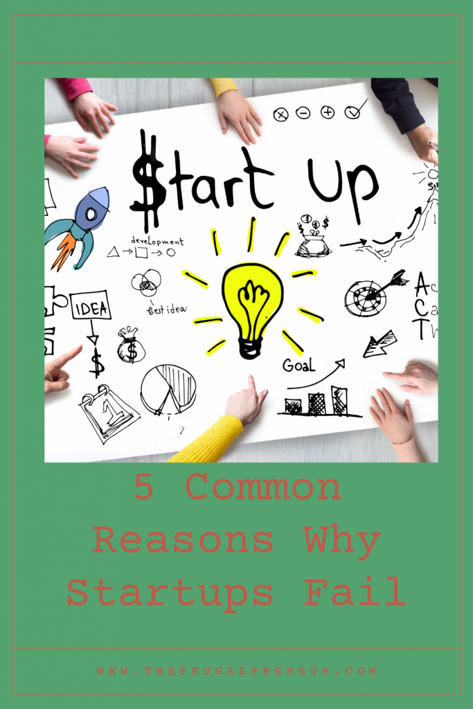 5 Common Reasons Why Startups Fail